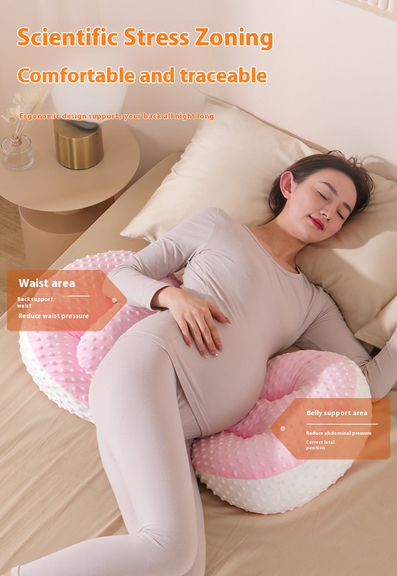 Multifunctional U-Shaped Maternity Pillow Waist Support Pillow