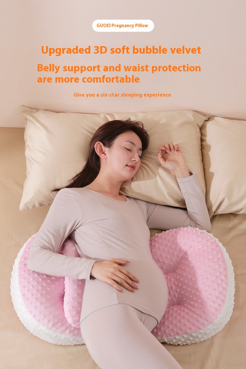 Multifunctional U-Shaped Maternity Pillow Waist Support Pillow