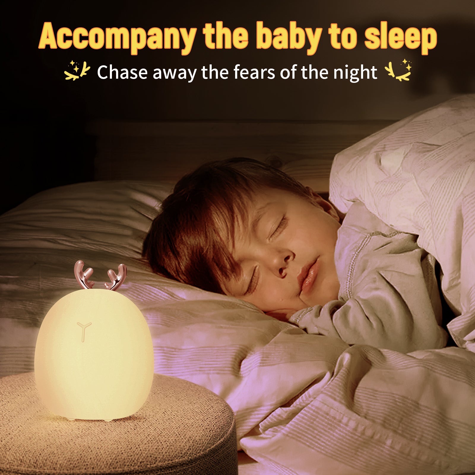 Baby Nachtlamp , touch licht , silicone