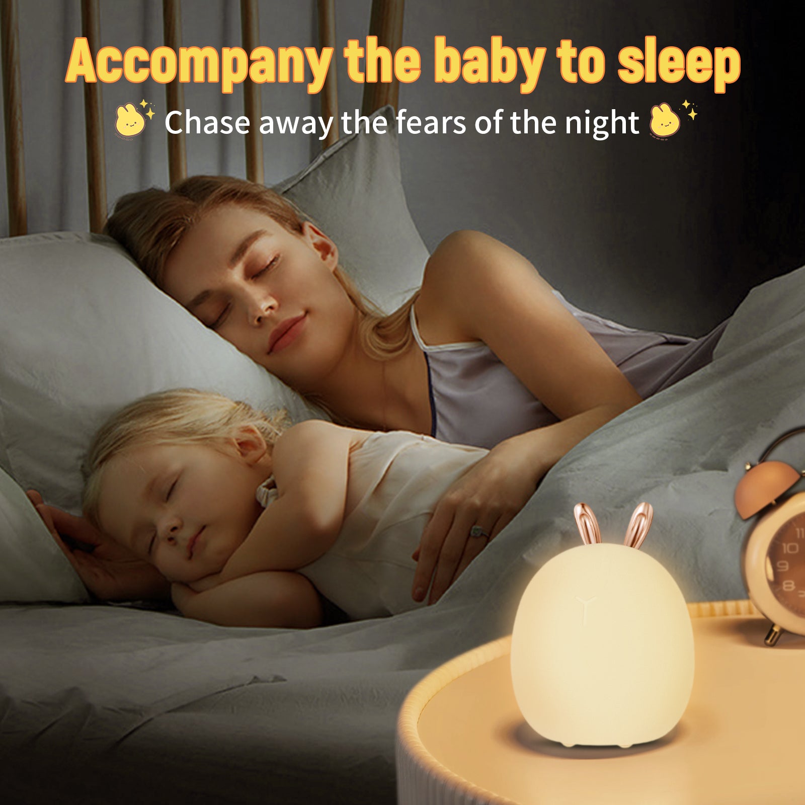 Baby Nachtlamp , touch licht , silicone