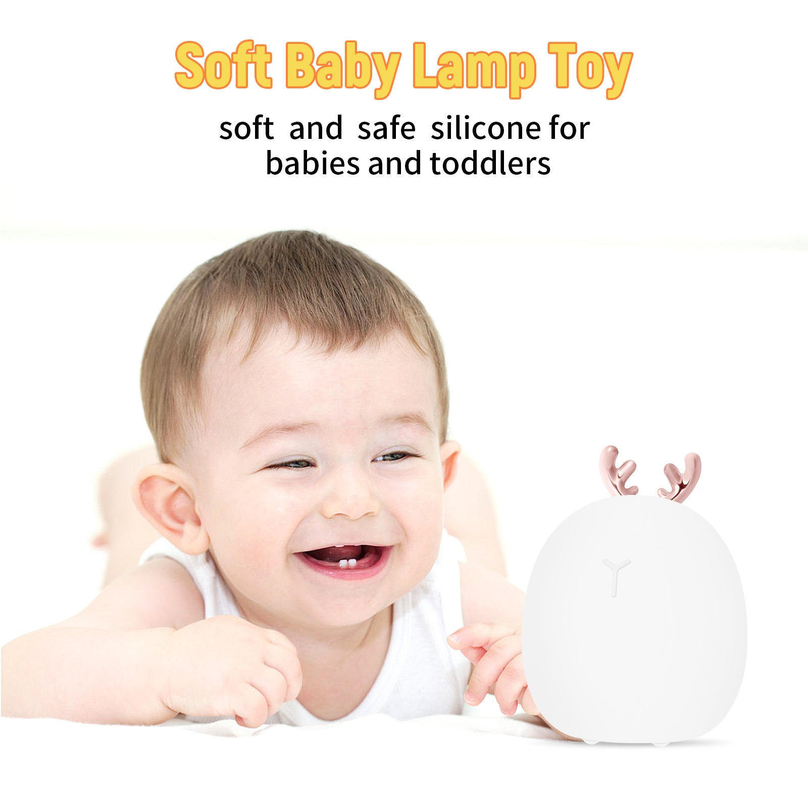 Baby Nachtlamp , touch licht , silicone