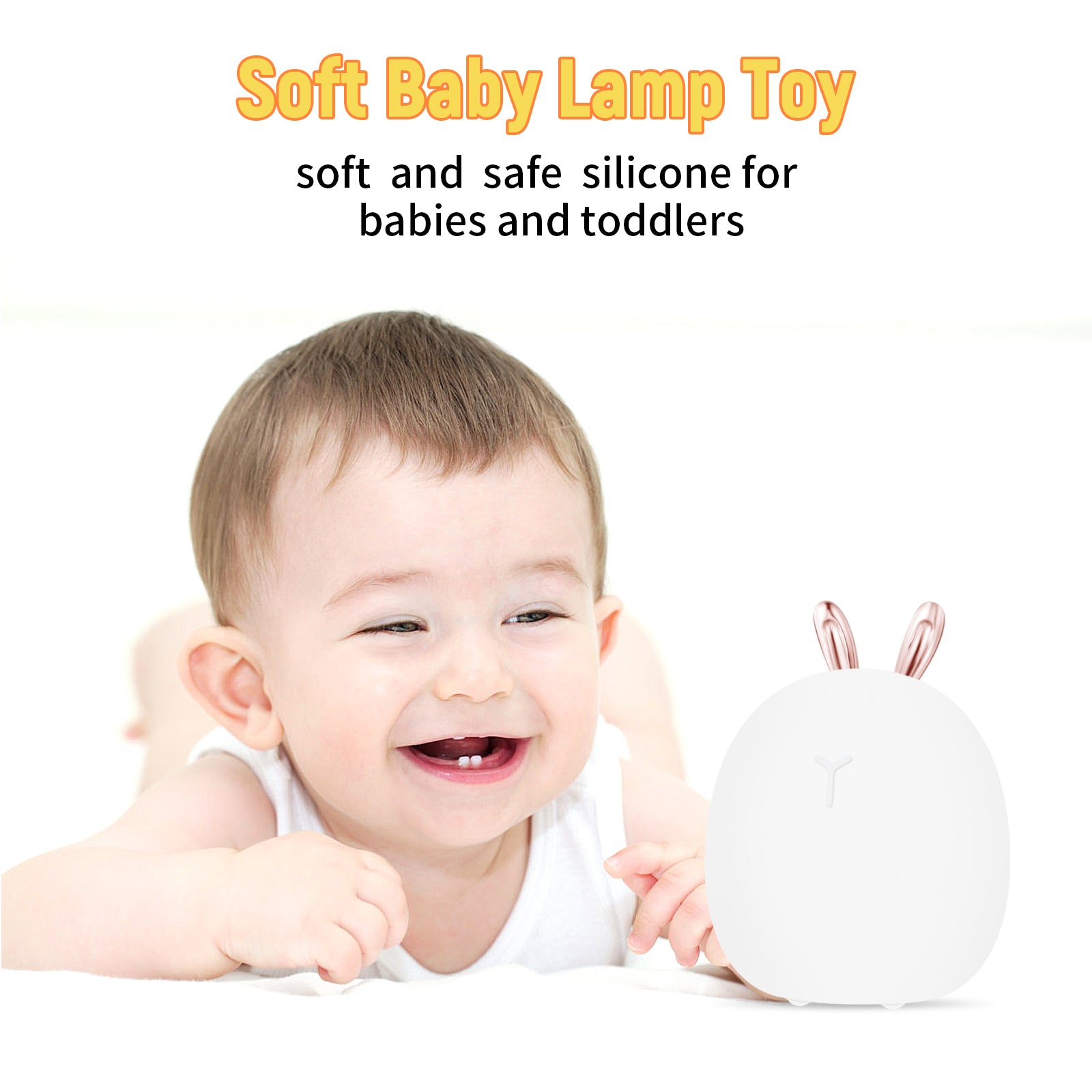 Baby Nachtlamp , touch licht , silicone