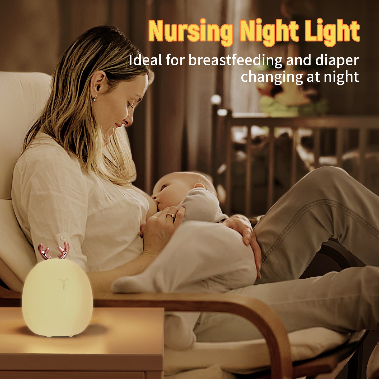 Baby Nachtlamp , touch licht , silicone