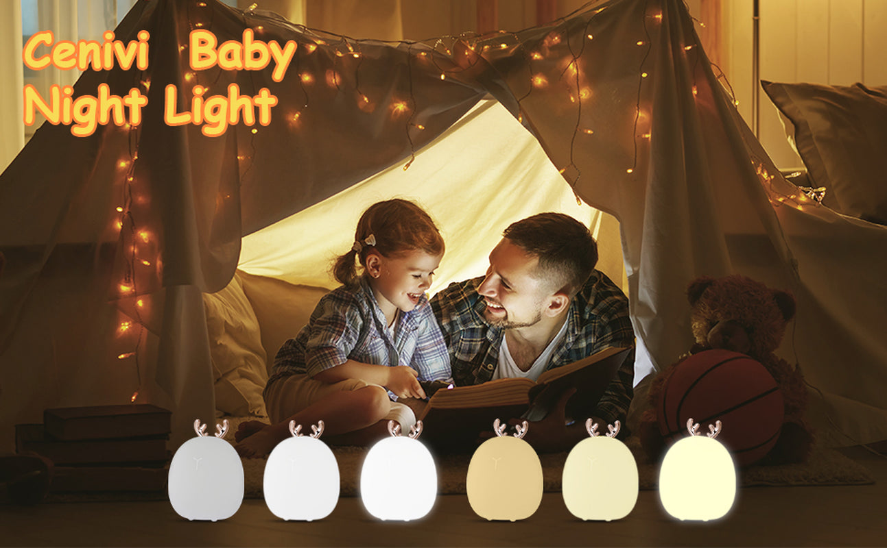 Baby Nachtlamp , touch licht , silicone